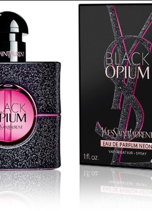 Парфюмерная вода yves saint laurent black opium neon1 фото