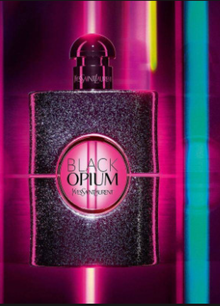 Парфюмерная вода yves saint laurent black opium neon2 фото