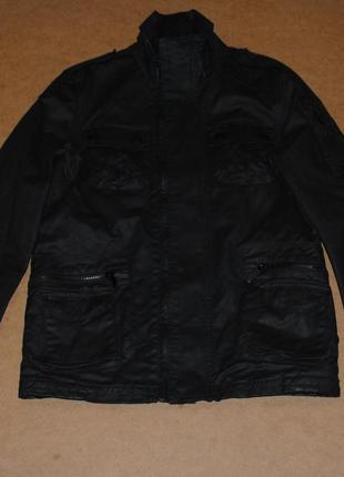 Superdry black фірмова чоловіча чорна куртка рідкісна