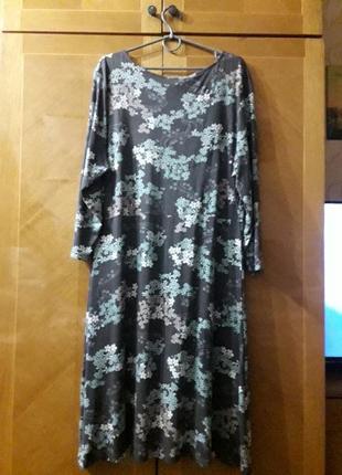 Брендовое новое вискозное стильное платье на запах р.18 от debenhams2 фото