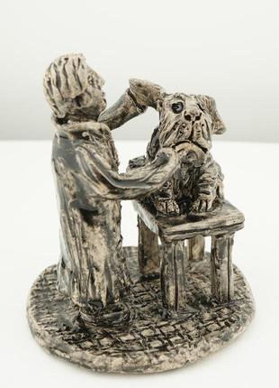 Статуэтка ветеринара статуэтки любителя собак подарок фигурка собаки1 фото