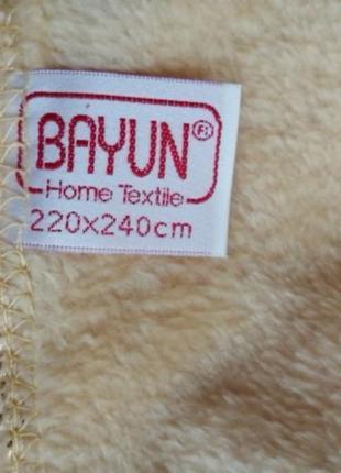 Плед микрофибра велюр/золото. плюшевый плед в квадраты євро/велике 220*240 есть цвета❤