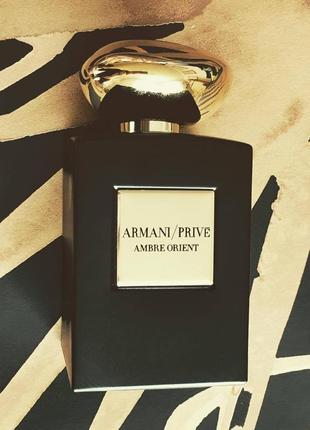 Giorgio armani prive ambre orient💥original распив аромата затест