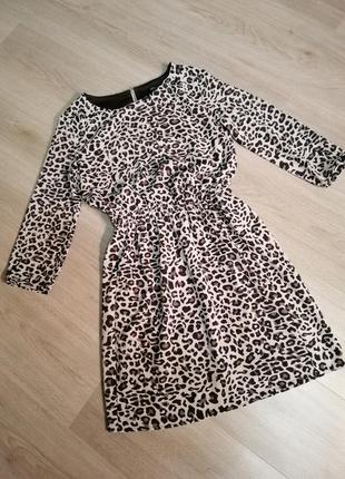 Леопардовое платье befree3 фото