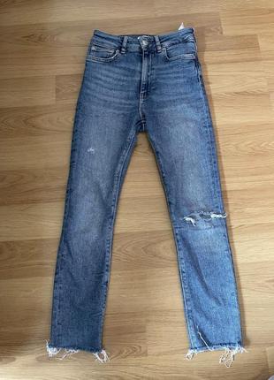 Скинни джинсы zara