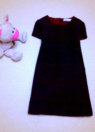 Тепле плаття на дівчинку 8 років.модель трапеція