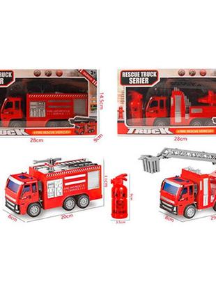 Пожежна машина інерційна, 20см, рухомі деталі, 2 види, 659-6-8