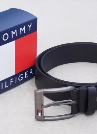 Мужской кожаный ремень tommy hilfiger