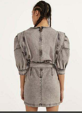 Сукня джинсова міні bershka 2