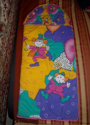 Детский спальник мешок одеяло на 4-7 лет