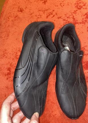 Мужские беговки кроссовки кожа puma на 40-40.5 размер из сша4 фото