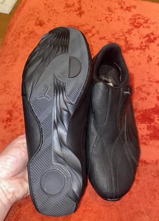 Мужские беговки кроссовки кожа puma на 40-40.5 размер из сша7 фото