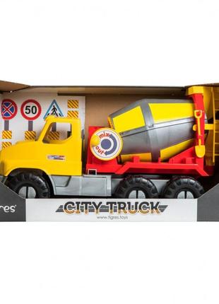 Авто "city truck" бетонозмішувач у коробці 393652 фото