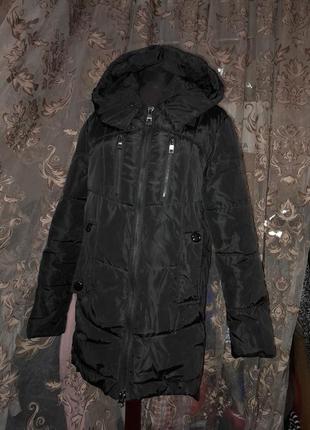 Курточка пальто зимнее теплое тонкое1 фото