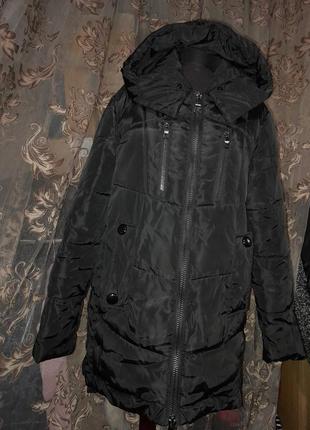 Курточка пальто зимнее теплое тонкое4 фото