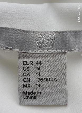 Чудесная женская блузка  h&m /размер 14/446 фото