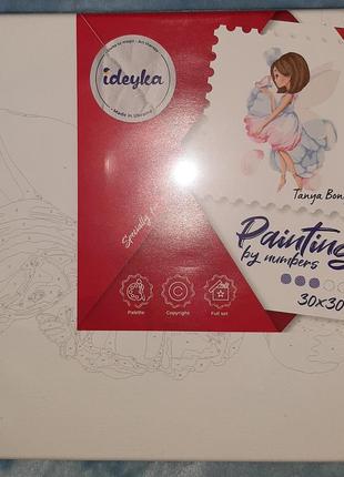 Картина по номерам нежная волшебница идейка