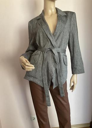 Натуральний легкий жакет/l/ brend ps fashion