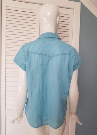 Легкая хлопковая блуза yessica5 фото