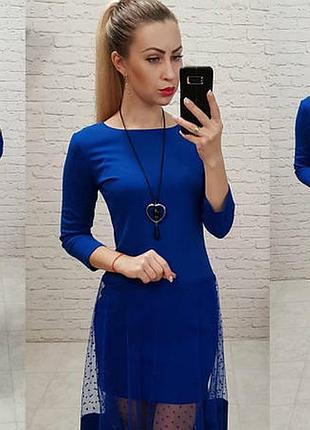 Платье люкс, арт 146,ткань креп дайвинг, цвет электрик
в наличии

код: 146

опт и розничка