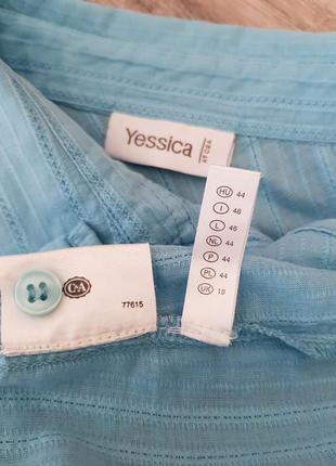 Легкая хлопковая блуза yessica6 фото