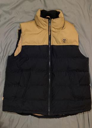 Timberland welch mountain puffer vest - жилетка с утеплителем