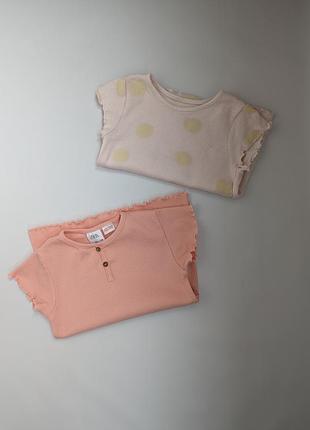 Футболка zara на 2 -3-4 года на девочку