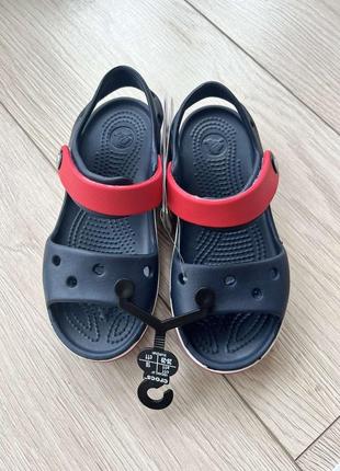 Сандалі crocs crocband sandal для хлопчиків2 фото