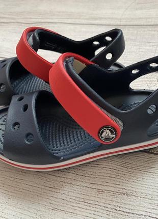 Сандалі crocs crocband sandal для хлопчиків