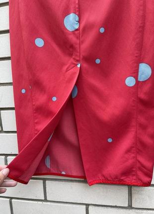 Красная юбка карандаш в горох paul smith9 фото