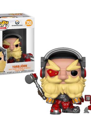 Фигурка funko pop! серии "overwatch" торбйорн овервотч / pop games overwatch torbjörn