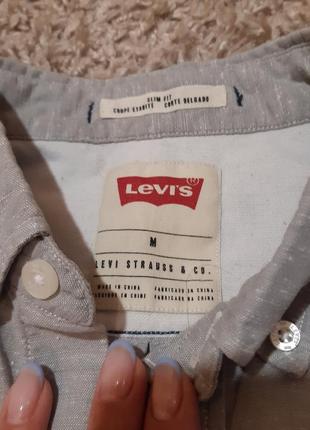 Льняна сорочка levis🔥2 фото