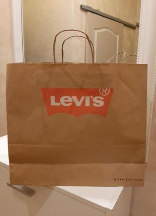 Подарочный пакет levi's1 фото