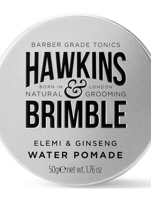 Помада для волос на водной основе hawkins &amp; brimble elemi &amp; ginseng water pomade6 фото