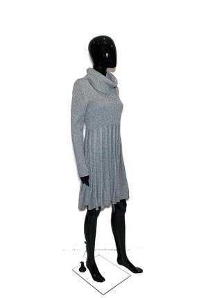 Відмінне плаття з срібною ниткою з щільного трикотажу calvin klein9 фото