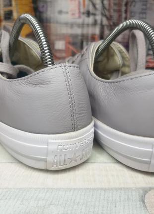 Кожаные кеды converse all star6 фото