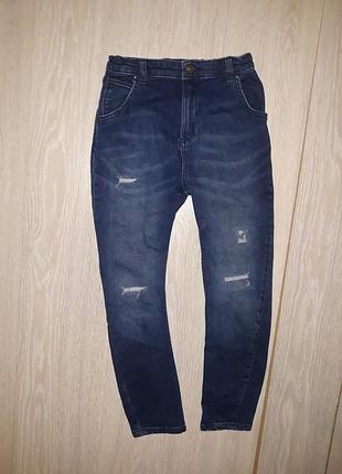 Джинси з потертостями river island на 10 років
