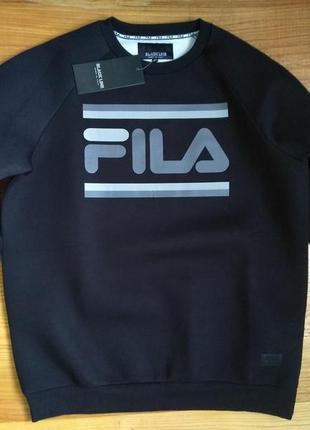 Світшот теплий fila black line. новий, оригінал!!!