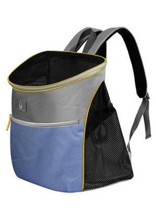 Рюкзак переноска сумка для кішки кота невеликих тварин зі сферичним ілюмінатором2 фото