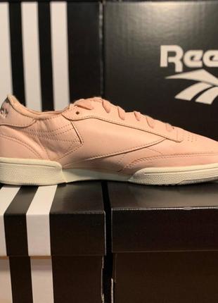 Женские кроссовки reebok club c 85, размер 413 фото