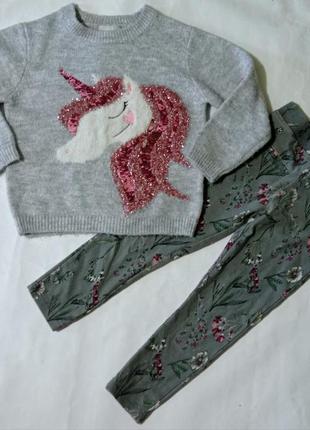 Кофта, мирор фирма primark на 3-4 чо на 104 см