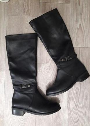 Сапоги экокожа демисезон деми обмен