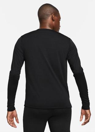 Футболка nike dri-fit miler mens long-sleeve running3 фото