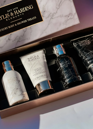 Подарочный набор женской косметики для тела люкс лимитка baylis & harding luxury