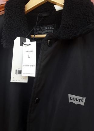 Брендова фірмова куртка levis, оригінал із сша,нова з бірками, розмір l.2 фото