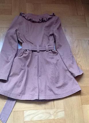 Стильный плащ р.s 5