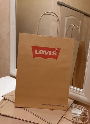 Подарочный пакет levi's