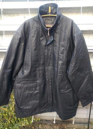 Крутая мужская куртка натуральная кожа canda made for c&a5 фото