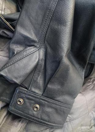 Крутая мужская куртка натуральная кожа canda made for c&a8 фото