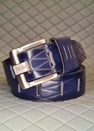 Jeans belt unisex1 фото